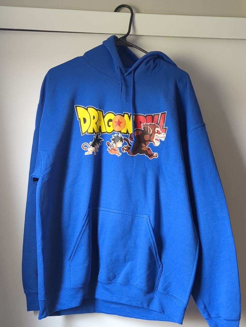 Dragon Ball Z Blue Graphic Hoodie